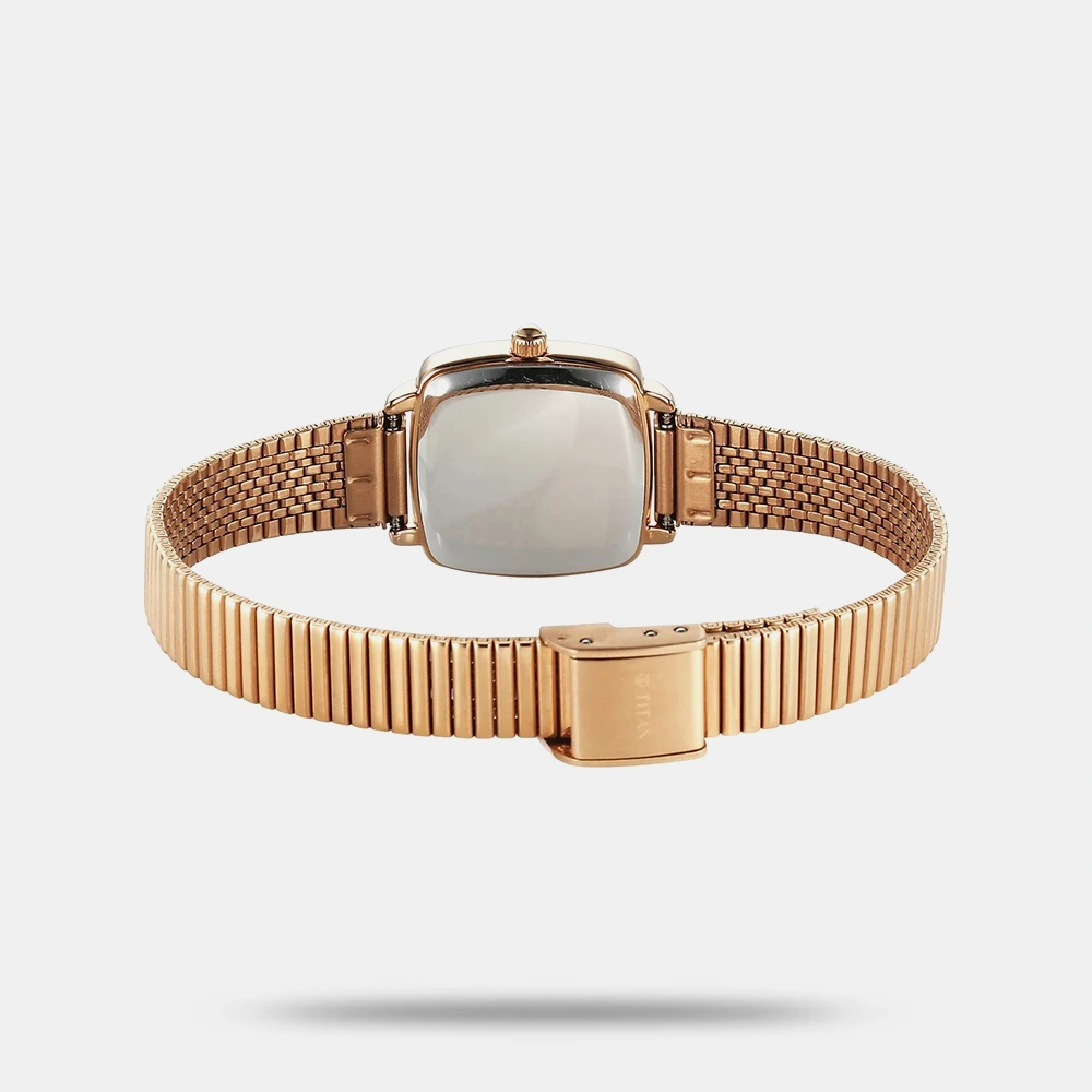 https://watchpalace.in/product/titan-raga-showstopper-quartz-analog-white-dial-metal-strap-watch-for-women-95355wm01/ Titan Raga Showstopper Quartz Analog White Dial Metal Strap Watch For Women - 95355WM01 - Image 4