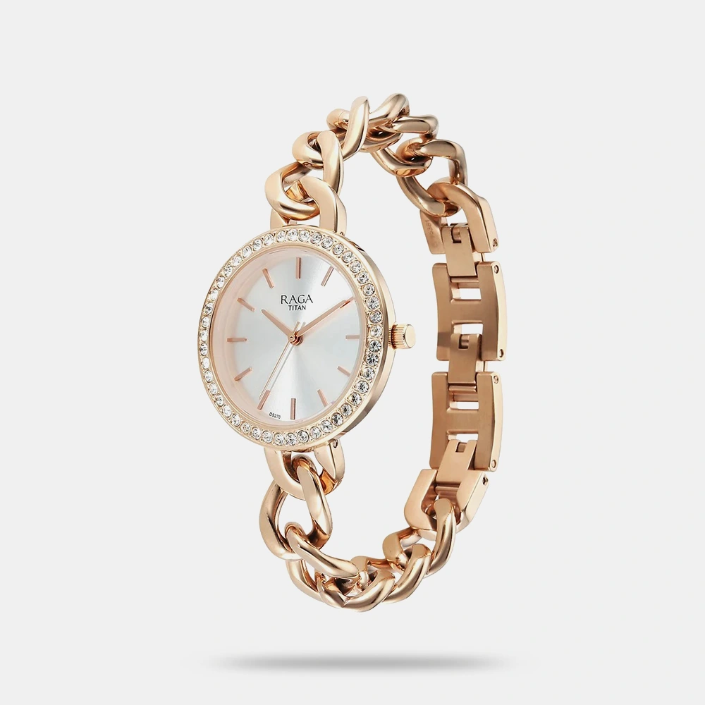 https://watchpalace.in/product/titan-raga-showstopper-quartz-analog-silver-dial-metal-strap-watch-for-women-95361wm01/ Titan Raga Showstopper Quartz Analog Silver Dial Metal Strap Watch For Women - 95361WM01 - Image 2