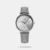 Captivate onlookers by donning this analog watch from the Vyb Muse 2.0 collection by Fastrack. Encased in a silver round-shaped dial, it features plain 3-hand functionality. The leather strap comes in a grey hue that further elevates the look of the watch. Besides, it is completed with buckle safety to ensure a secure fit on the wrist.