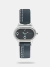 Amaze everyone around you by wearing this women's watch from the collection by Fastrack. The pink round dial is protected by a sapphire glass. It features crown for time adjustment. The stainless steel strap comes in a rose gold hue that further elevates the look of the timekeeper. Besides, it is completed with a deployment clasp to ensure a secure fit on the wrist.