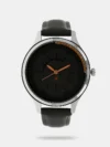 Have fun with neon and add this trendy watch to your collection. The classic round black dial has accents of grey. The neon plain hands give this watch the vibrancy that will grab attention. The elegant leather belt makes this watch a graceful accessory for your collection. Wear this watch with a flowy dress for a Sunday brunch and be sure to have loads of fun!