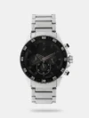 A classy look in a contemporary frame is what perfectly defines this men's analog watch from the Style Up collection by Fastrack. Its stainless steel bracelet exudes a brown hue that elevates the look of the watch. Housed in a 48.3 mm case, the brown round dial looks quite attractive. It showcases plain three hands and a crown for time adjustment.