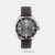 Strap on this watch on your wrist and be a force to be reckoned with. The black dial with bold numbering and silver indices looks robust yet luxurious. The markings on the black bezel make the watch look suave. The leather belt finishes the look of this watch with finesse. Throw on a leather jacket over your casuals and add this watch for a fierce, rugged look.