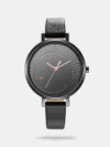 Effortlessly combining style and functionality, this men's analog watch from the Bare Basics collection by Fastrack will be a perfect pick. The stainless steel strap showcases an elegant silver hue that uplifts the look of the watch. Safeguarded by a mineral glass and functional on a quartz movement, the white round dial is encompassed in a 45 mm case. It features plain three hands and a crown for time adjustment. Furthermore, it is complemented with a fold-over push-button clasp that ensures a secure fit on the wrist.