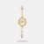 Designed to suit the preference of urban women, this analog watch from Titan is sure to make a style statement. The rose gold round dial is protected by a mineral glass. The brass strap comes in a rose gold hue that further elevates the look of the timekeeper. Besides, it is completed with a jewellery clasp to ensure a secure fit on the wrist.