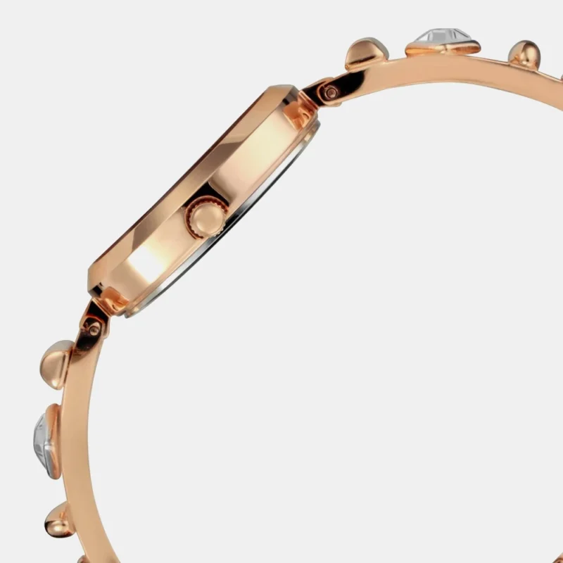 Titan Raga Facets Rose Gold Dial Women Watch With Stainless Steel Strap - NS2606WM06 - Image 3