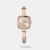 https://watchpalace.in/product/titan-raga-viva-rose-gold-dial-women-watch-with-metal-strap-ns2607wm01/ Before it's sold, get some rose gold! Titan Raga Viva collection presents this sleek and classy timepiece with rose gold analog dial paired magnificently with rose gold metallic strap. Meant for women on the go who, the watch shows the time with better readability using 12 metal applique indices placed at five-minute intervals and three plain hands, including an additional seconds hand for precision time viewing. The watch has multifaceted mineral Glass for enhanced aesthetics by play of light and sunray finish dial of the watch has metallization on mineral glass for premium look. Enginereed brilliantly, the dial of the watch has date function and the strap of the watch has gloss and matt finish, serving as an elegant bracelet with jewellery clasp for the perfect fit. The watch has 3 ATM water resistance and the mineral glass over the dial protects it like a shield, making it scratchproof. Fabulous and functional, it is everything you are looking for.