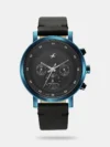 Set your look apart with this stylish grey watch. The two subdials give this watch an edgy look with the chunky bezel design adds to it. Stay on top of all things important with the alarm function. Wear this with a t-shirt and a denim jacket to amp up your look completely!