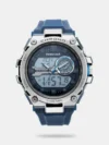 Get ready to turn some heads with your swag and this stylish watch. This digital watch has numerous features like a chrono alarm, light button, day indicator and more! The orange detailing adds an edge to the watch's look and will surely give you an edge over others.
