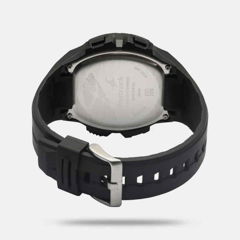 Fastrack Streetwear Digital Dial PU Strap Watch for Guys - NS38067PP03 - Image 2