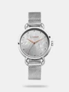 Impress all those around you by donning this analog watch from Fastrack. Encased in a 30 mm case, the gold round-shaped dial, features a plain 3-hand functionality, quartz movement and a crown for time adjustment. The stainless steel bracelet comes in a gold hue that further elevates the look of the watch. Besides, it has a water resistance of up to 30 m and is completed with a hook buckle to ensure a secure fit on the wrist.
