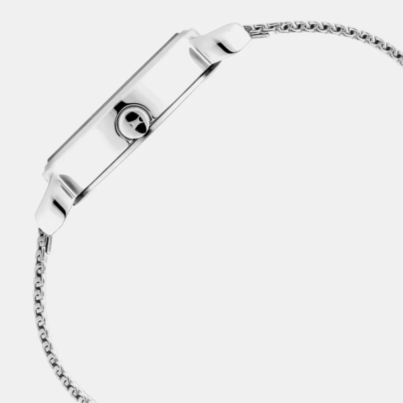Fastrack Animal Print Quartz Analog Silver Dial Stainless Steel Strap Watch for Girls - NS6221SM01 - Image 4