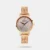 Impress all those around you by donning this analog watch from Fastrack. Encased in a 30 mm case, the gold round-shaped dial, features a plain 3-hand functionality, quartz movement and a crown for time adjustment. The stainless steel bracelet comes in a gold hue that further elevates the look of the watch. Besides, it has a water resistance of up to 30 m and is completed with a hook buckle to ensure a secure fit on the wrist.