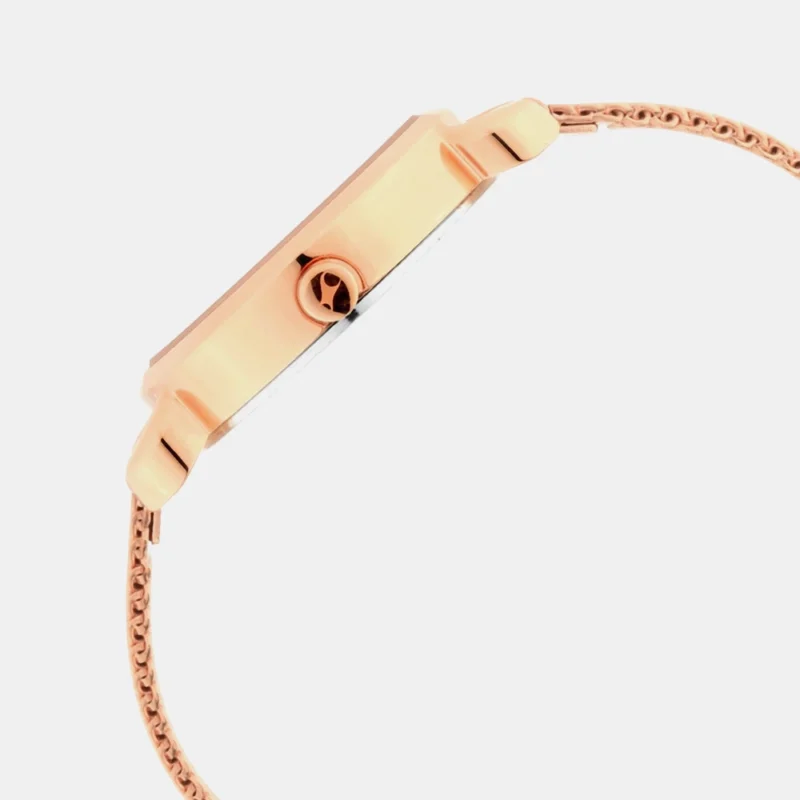 Fastrack Animal Print Quartz Analog Bicolour Dial Stainless Steel Strap Watch for Girls - NS6221WM01 - Image 4
