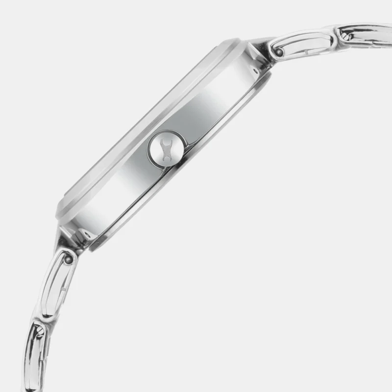 Fastrack Stunners Quartz Analog Silver Dial Metal Strap Watch for Girls - NS6247SM01 - Image 3
