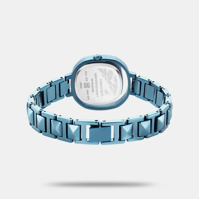 Fastrack Opulence Quartz Analog Blue Dial Metal Strap Watch for Girls - NS6276QM01 - Image 3
