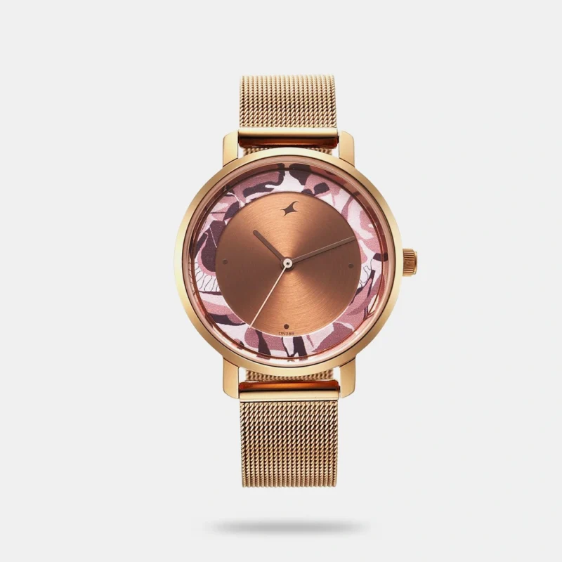 Fastrack Urban Camo Brown Dial Watch for Girls - NS6287WM01