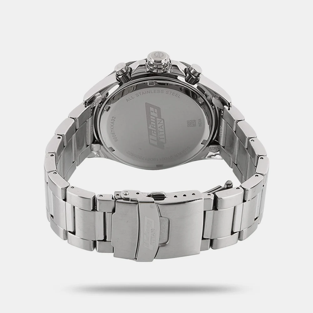 https://watchpalace.in/product/titan-octane-black-dial-chrono-stainless-steel-watch-for-men-ns90087km02/ Titan Octane Black Dial Chrono Stainless Steel Watch for Men - NS90087KM02 - Image 3