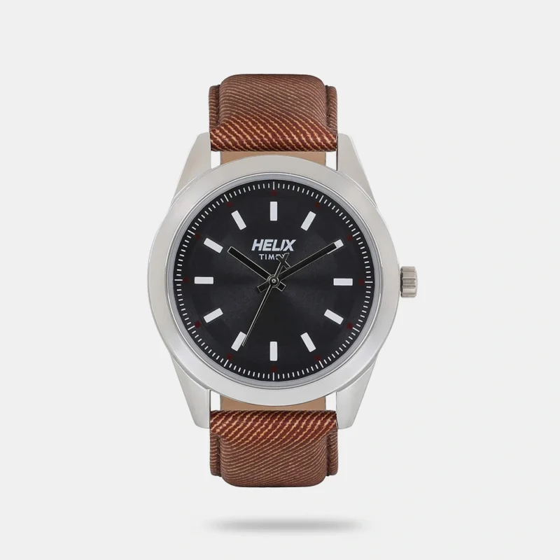 Helix Analog Grey Dial Men's Watch-TW031HG06