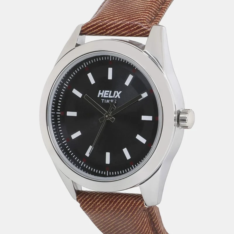 Helix Analog Grey Dial Men's Watch-TW031HG06 - Image 2