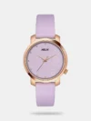 Add smartness to your personality by wearing this men's analog watch from Helix. Operated by a quartz movement and safeguarded by a mineral glass, the black round dial is encased in a 22 mm case. It features plain three hands, a crown for time adjustment, stick and numeral indices for time reading ease. The rubber strap comes in an orange hue that further elevates the look of the timepiece. Moreover, it is fitted with a buckle clasp to ensure a secure fit on the wrist.