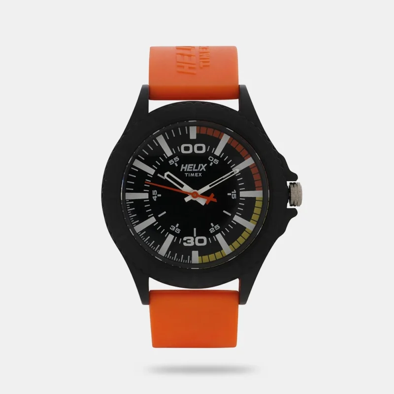 Helix by Timex Analog Black Dial Men's Watch - TW033HG02