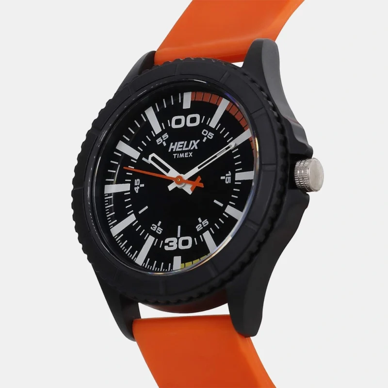 Helix by Timex Analog Black Dial Men's Watch - TW033HG02 - Image 2
