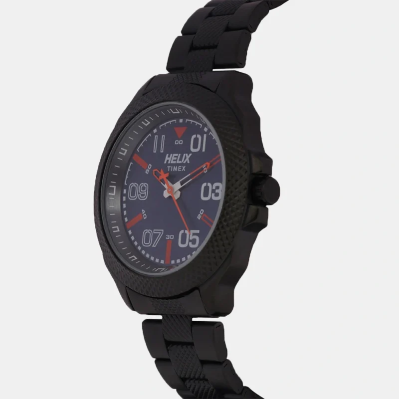 Helix By Timex Men Blue Analogue Watch - TW034HG10 - Image 2