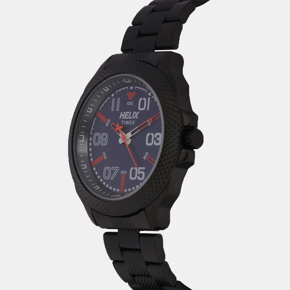 https://watchpalace.in/product/helix-by-timex-men-blue-analogue-watch-tw034hg10/ Helix By Timex Men Blue Analogue Watch - TW034HG10 - Image 2