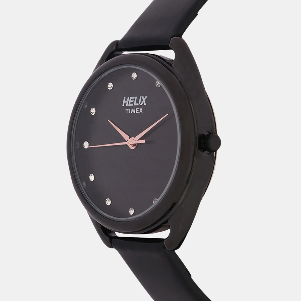 Helix By Timex Women Black Analogue Watch - TW043HL02 - Image 2