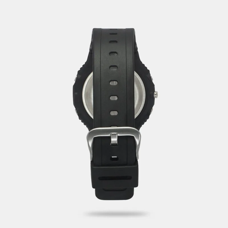 Helix Men Black Round Dial Quartz Analog-Digital Watch - TWESK4700T - Image 2