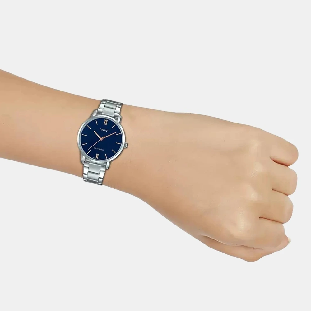 https://watchpalace.in/product/enticer-women-quartz-blue-dial-analog-stainless-steel-watch-a1623/ Enticer Women Quartz Blue Dial Analog Stainless Steel Watch - A1623 - Image 4