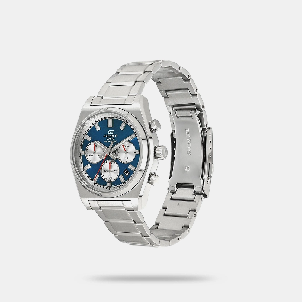 https://watchpalace.in/product/edifice-men-quartz-blue-dial-chronograph-stainless-steel-watch-ed634/ Edifice Men Quartz Blue Dial Chronograph Stainless Steel Watch - ED634 - Image 2