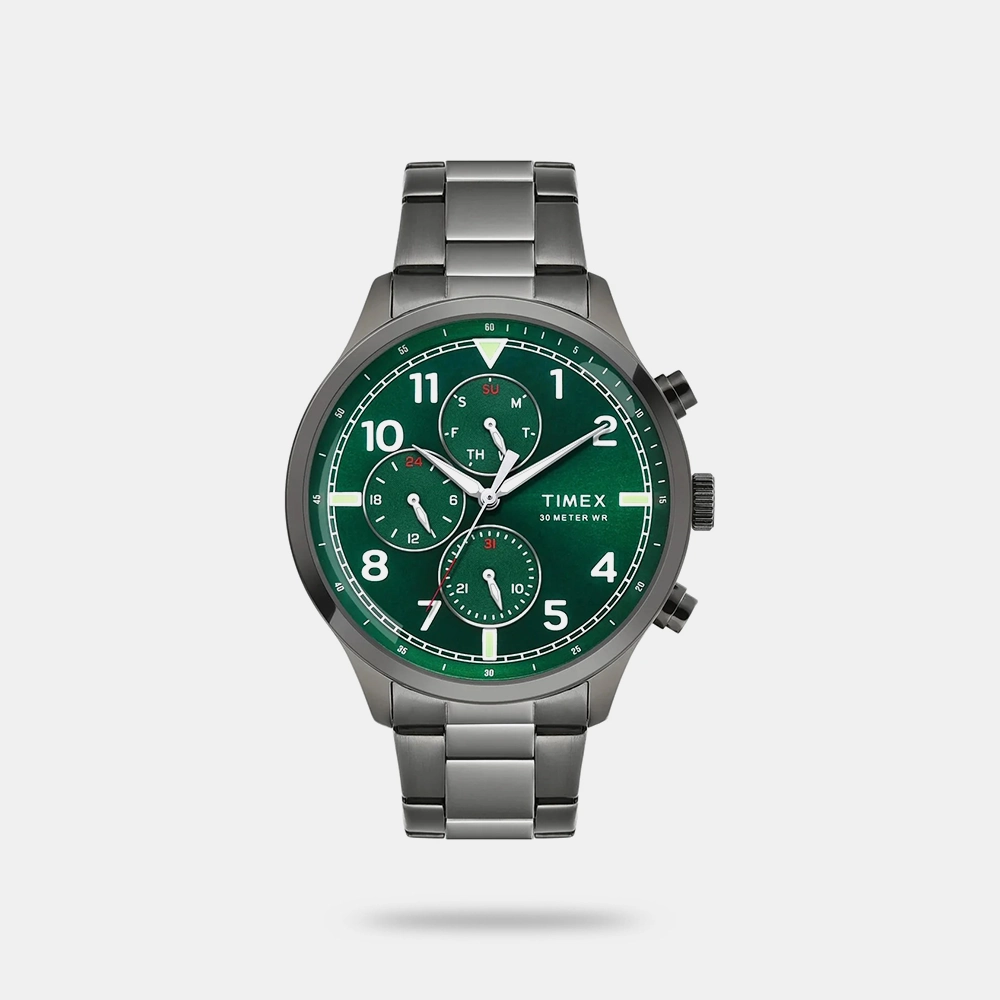 https://watchpalace.in/product/fashion-men-quartz-green-dial-multi-function-stainless-steel-watch-twel23903/ Fashion Men Quartz Green Dial Multi-Function Stainless Steel Watch - TWEL23903