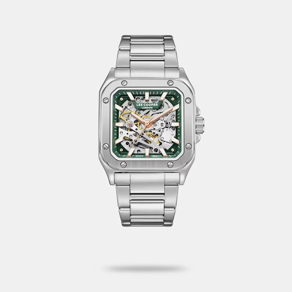 https://watchpalace.in/product/lee-cooper-analog-green-square-dial-mens-watch-lc08198-370/ Lee Cooper Analog Green Square Dial Men's Watch - LC08198.370
