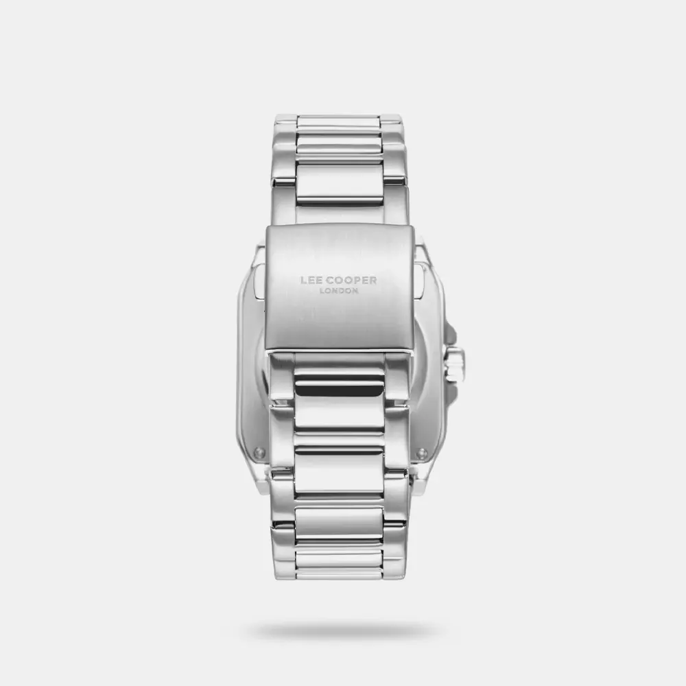 https://watchpalace.in/product/lee-cooper-analog-green-square-dial-mens-watch-lc08198-370/ Lee Cooper Analog Green Square Dial Men's Watch - LC08198.370 - Image 2