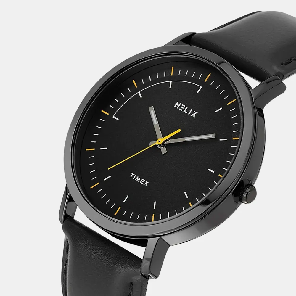 https://watchpalace.in/product/helix-men-black-strap-analog-watch-tw053hg13t/ Helix Men Black Strap Analog Watch - TW053HG13T - Image 5
