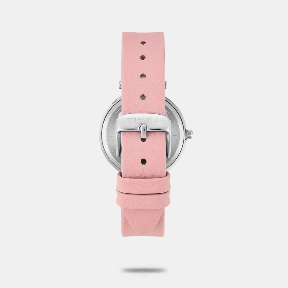 https://watchpalace.in/product/timex-trendline-round-21mm-pink-dial-analog-women-watch-twel19208/ Timex Trendline Round 21mm Pink Dial Analog Women Watch - TWEL19208 - Image 4