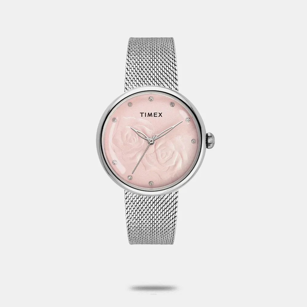 Women Dial & Stainless Steel Bracelet Style Straps Analogue Watch - TWEL19300