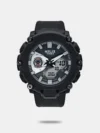 https://watchpalace.in/product/helix-by-black-round-dial-ana-digital-men-watch-twesk7702t/ Elevate your style and functionality with the Helix TWESK7702T By Timex Multifunction Analog-Digital Watch for Men. This sleek timepiece seamlessly blends classic analog design with modern digital features, offering the perfect balance of sophistication and technology. With a range of functions including dual time zones, alarm, stopwatch, and date display, this watch is not only stylish but also practical for everyday use. Whether you're in the office or on the go, this versatile watch will keep you on time and in style. Elevate your wrist game today with the Helix TWESK7702T By Timex.