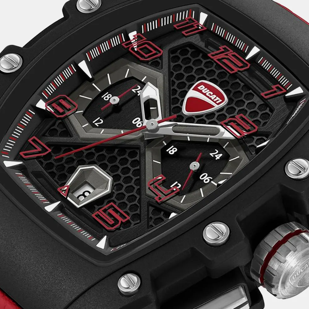 https://watchpalace.in/product/ducati-quartz-multifunction-black-dial-black-silicone-strap-watch-for-men-dtwgc0002804w/ Ducati Quartz Multifunction Black Dial Black Silicone Strap Watch For Men - DTWGC0002804W - Image 4