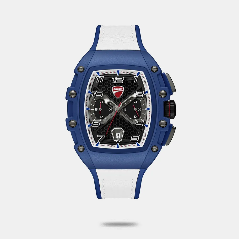 https://watchpalace.in/product/ducati-quartz-multifunction-black-dial-blue-silicone-strap-watch-for-men-dtwgc0002805w/ Ducati Quartz Multifunction Black Dial Blue Silicone Strap Watch For Men - DTWGC0002805W