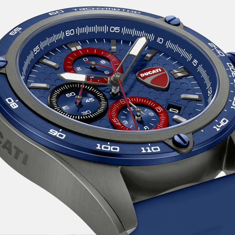 https://watchpalace.in/product/ducati-quartz-chronograph-blue-dial-blue-silicone-strap-watch-for-men-dtwgc0004302w/ Ducati Quartz Chronograph Blue Dial Blue Silicone Strap Watch For Men - DTWGC0004302W - Image 3