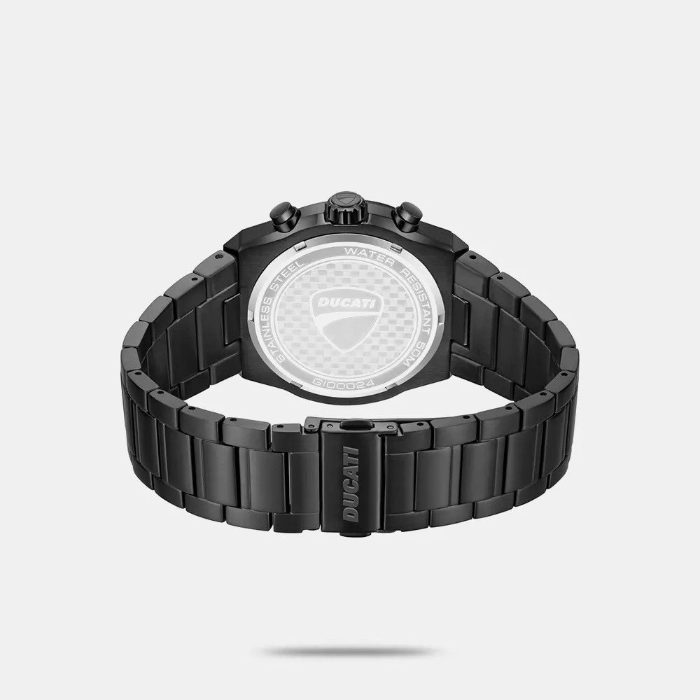 https://watchpalace.in/product/ducati-quartz-chronograph-black-dial-black-stainless-steel-strap-watch-for-men-dtwgi0002402w-2/ Ducati Quartz Chronograph Black Dial Black Stainless Steel Strap Watch For Men – DTWGI0002402W - Image 2