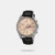 Discover Casio watch for men, featuring a peach dial, a black strap made of stainless steel in a round case. Built with mineral and stainless steel body to balance clarity and durability. Dimensions include 48.6 mm dial size for comfortable wear. Key features: quartz movement, analog display, 10 atm water resistance. A secure pin buckle ensures a dependable fit.