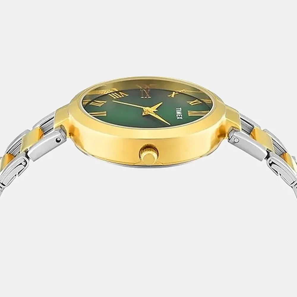https://watchpalace.in/product/trendline-women-quartz-dial-analog-stainless-steel-watch-tw000x274/ Trendline Women Quartz Dial Analog Stainless Steel Watch - TW000X274 - Image 4