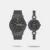 Discover Timex watch for couple, featuring a black dial, a black strap made of brass in a round case. Built with mineral glass and brass body to balance clarity and durability. Dimensions include 36 mm dial size, 22 mm strap width, 7 mm profile for comfortable wear. Key features: quartz movement, analog display, 30 atm water resistance. A secure push-button deployment ensures a dependable fit.