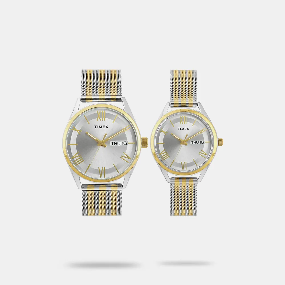 https://watchpalace.in/product/trendline-couple-quartz-dial-analog-stainless-steel-watch-tw00pr352/ Trendline Couple Quartz Dial Analog Stainless Steel Watch -TW00PR352