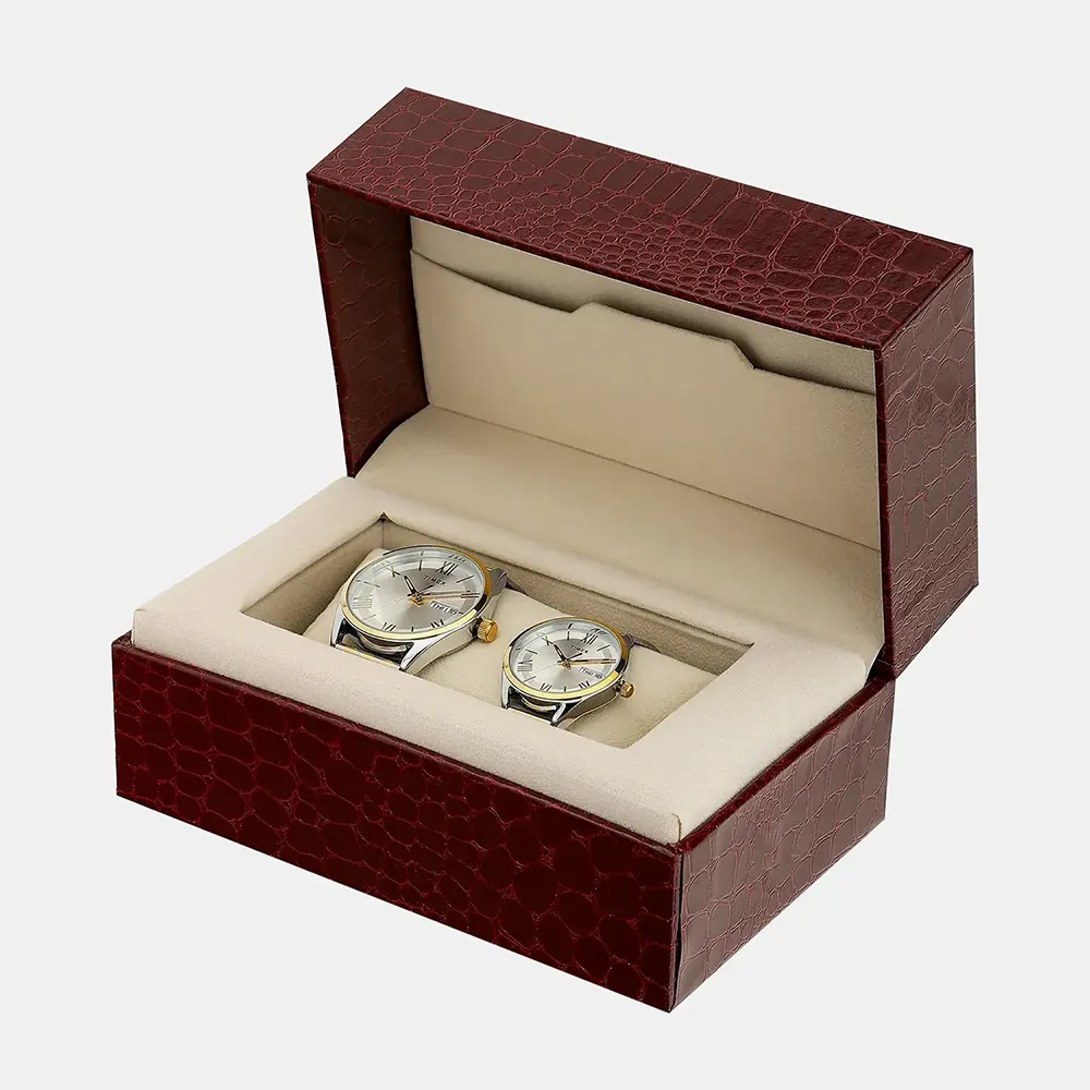 https://watchpalace.in/product/trendline-couple-quartz-dial-analog-stainless-steel-watch-tw00pr352/ Trendline Couple Quartz Dial Analog Stainless Steel Watch -TW00PR352 - Image 4