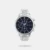 Inspired by the character-rich architectural language of Chicago, from its modern skyscrapers to its historic cityscape, this watch is both bold and refined with sophisticated dial and sub-dial textures, hand applied indices and a substantial stainless-steel bracelet. And thanks to the fully-functional chronograph and date display, you won't be short on practical features for wherever your day might take you.